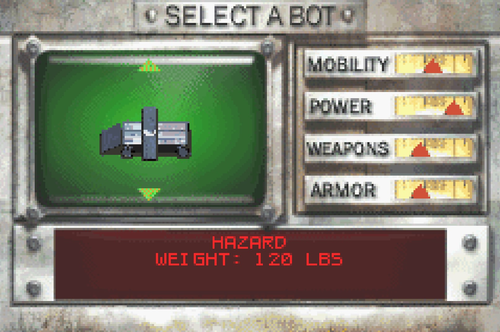 Hazard GBA