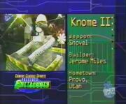 Knome II stats 1.0