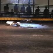 Totally Offensive rips a wheel off of Puddle Jumper