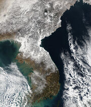 Korea in the winter
