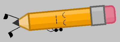 Pencil Lying Asleep