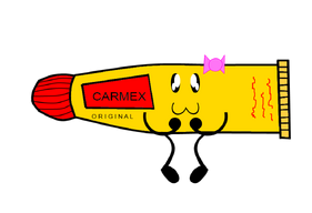Carmex Cute pose