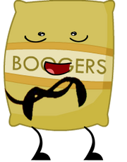 Booger bag pose