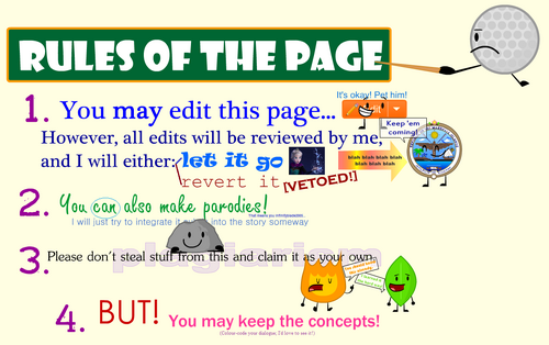 Rules of the Page
