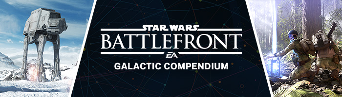Star Wars Battlefront Galactic Compendium Header