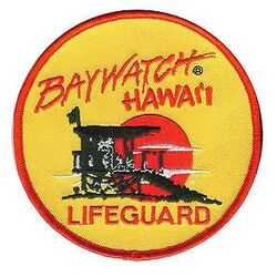 Baywatch hawaii lifeguard patch