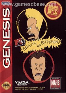 Sega Genesis Beavis and Butt-Head