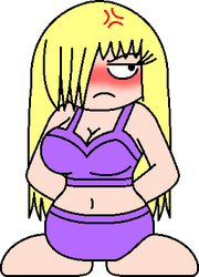 Drawcia in her undies