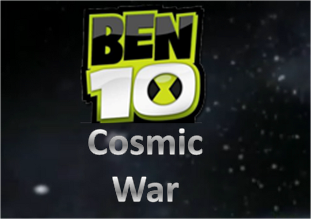 ملف:Ben 10 Cosmic War logo (1).png