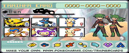 Ben and Kiki PKM card