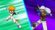 Yu startet Flame Libra.jpg