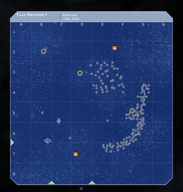 Tau Nehmet System Map