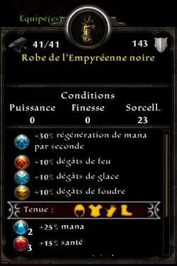 Robe Empyréenne