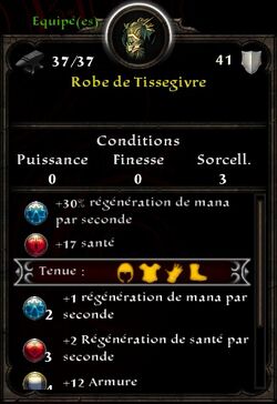Robe Tissegivre