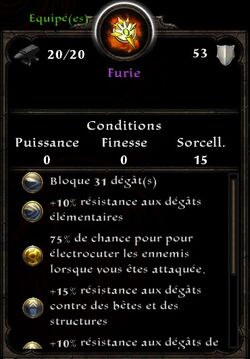 Furie stats