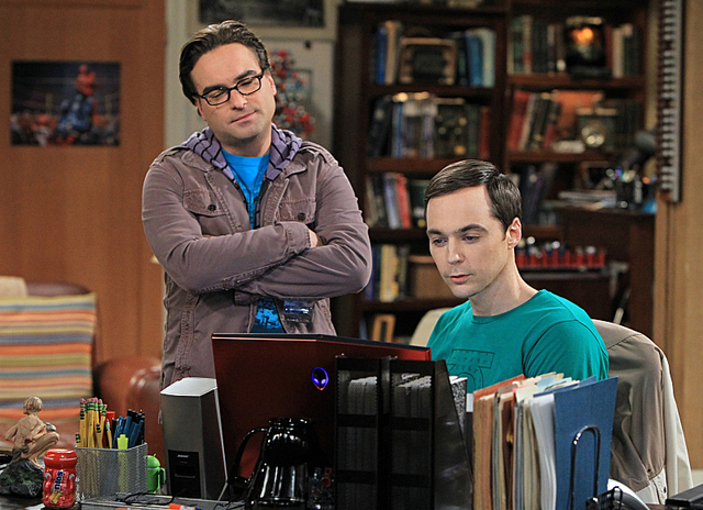 Image result for sheldon and leonard