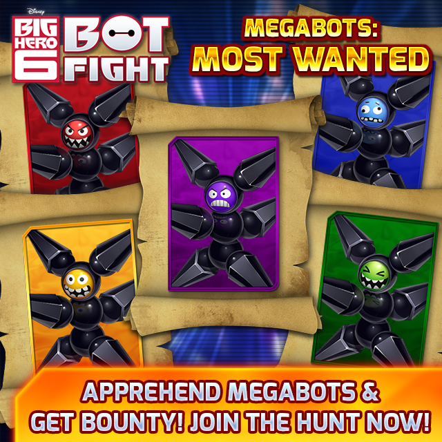 Megabots: Most Wanted | Big Hero 6 Bot Fight Wiki | Fandom powered by Wikia