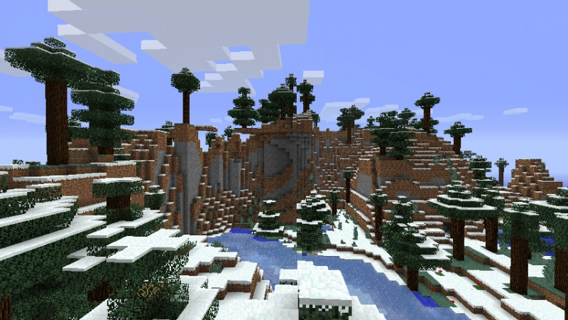 Image - 800px-Cold Taiga M.png  Biomes O' Plenty Wiki 