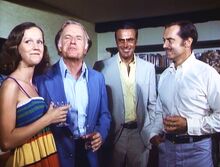 The Deadly Countdown - Melissa MaGrath, Dave McGrath, Oscar Goldman, and Dr. Rudy Wells