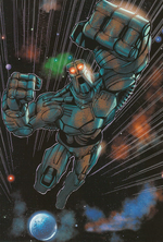 Historieta Robot Mata Nui Dejando Aqua Magna