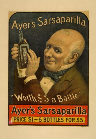 File:Ayer's Sarsaparilla Ad.jpeg