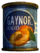 Gaynor Peaches tin