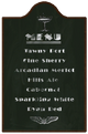 Worley Winery Menu