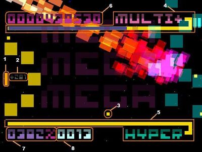BIT.TRIP BEAT HUD