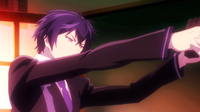 Rentaro enters the room
