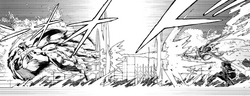 Enju defeats the Gastrea