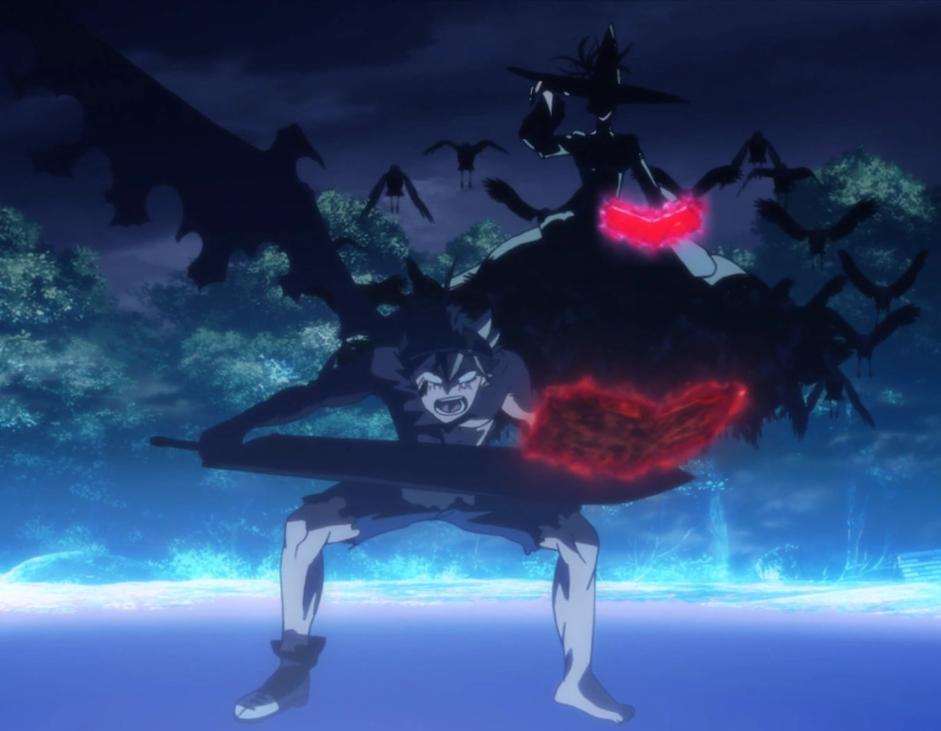Image Witch Queen takes control of Asta.png Black Clover Wiki