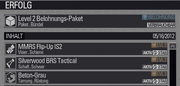 BLR DE Reward LVL2
