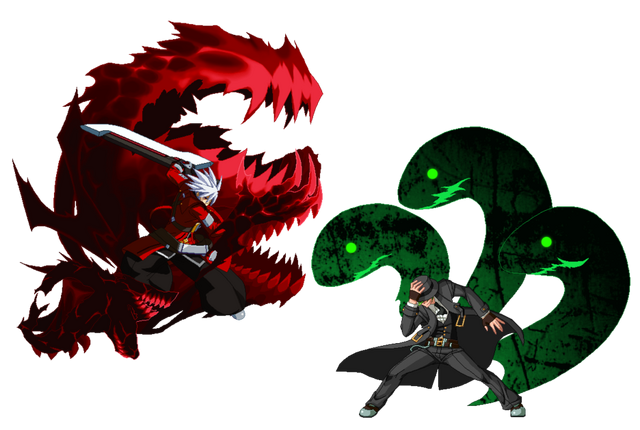 File:Ragna the Bloodedge, Hazama (Fan Art, User Picture, GunBlazer, 1).png