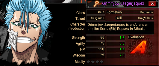 Grimmjow Jaegerjaquez