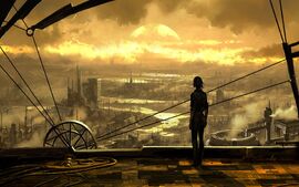 Sunset-steampunk-wallpaper
