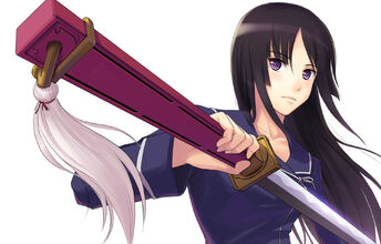 Red katana