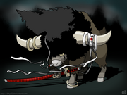 Afro samurai bouffalaunt