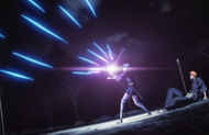 Nozomi absorbs Uryus arrows