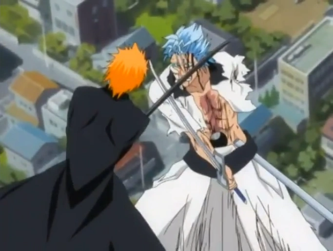 Ichigo Kurosaki vs. Grimmjow Jaegerjaquez Round Two Bleach Wiki