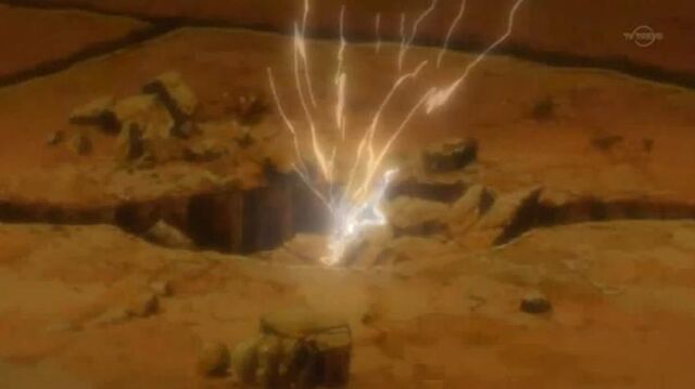 Archivo:Yoruichi usando Shunko en la fisura.jpg