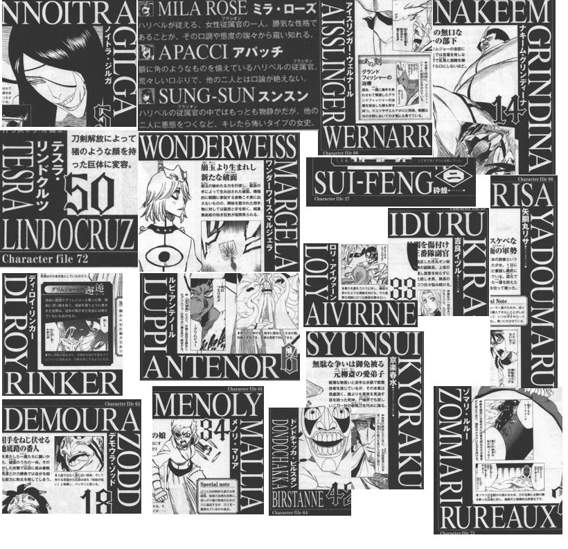 ForumOfficial names for every Arrancar Bleach Wiki FANDOM powered