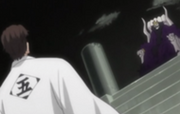 Aizen bertemu Baraggan
