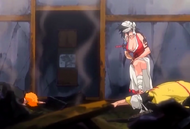 O23 Kukaku rozgramia Ganju i Ichigo