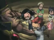 Karin y Jinta golpean a Kanonji.png