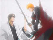Aizen easily defeats Ichigo