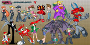 Cartoon character chart 2 by bleedman