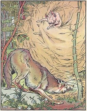 300px-Three little pigs 1904 straw house