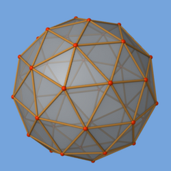แบบจำลอง icosphere โพลีกอน