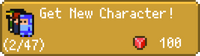 Get New Character