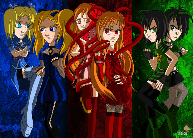 File:Powerpuff girls and powerpunk girls by misshales-d4k4nb2.jpg